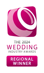 Wedding industry regional winner award